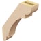 Ekena Millwork 3-inch W x 12-inch D x 16-inch H Olympic Rough Cedar Woodgrain TimberThane Knee Brace, Primed BRCUR03X12X16OLYRCPR - alternate 5